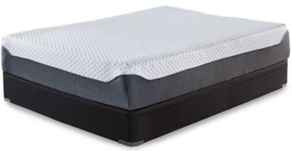 Sierra Sleep® by Ashley® Chime Elite 2-Piece 12" Memory Foam and Good Adjustable Base Queen Mattress Set-1