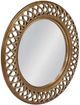Bassett Mirror Alissa Antique Gold Wall Mirror-1