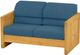 Crate Designs™ Furniture Classic Loveseat-0