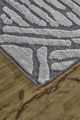 Feizy Norah Light Blue/Dark Gray 6' x 9' Rug-2