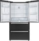 FORNO® Espresso Moena 36" 19.2 Cu. Ft. Counter Depth Black French Door Refrigerator-1