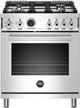 Bertazzoni Professional Series 30" Stainless Steel Freestanding Duel Fuel Range-0