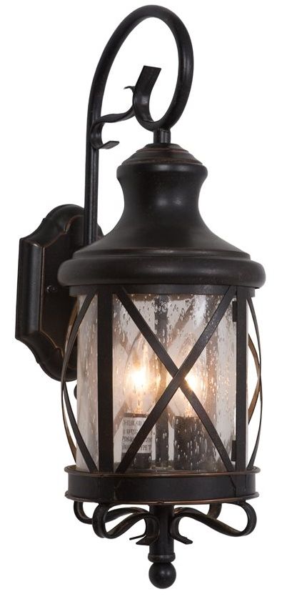 YHD Lorenza Oil Rubbed Bronze 2-Light Incandescent Exterior Lighting-0