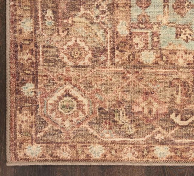 Nourison Home™ Vintage Washables Gold 5'x7' Area Rug-1