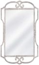 Bassett Mirror Carthage Weathered White Wall Mirror-0