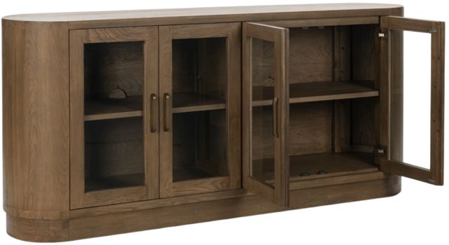 Classic Home Vander Tawny Brown 4-Door Buffet-2