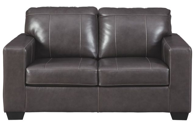 Signature Design by Ashley® Morelos Gray Loveseat-1