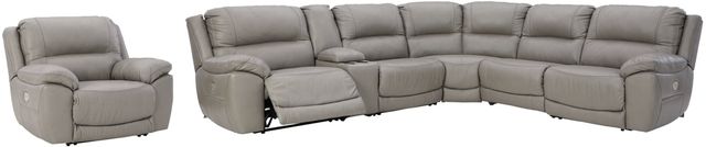 Signature Design by Ashley® Dunleith 2-Piece Gray Living Room Set-0