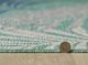 KAS Rugs Provo Aqua Palms 5'x8' Area Rug-3