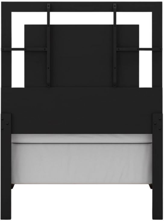 Signature Design by Ashley® Covetown Dark Brown Youth Twin Panel Bed-3