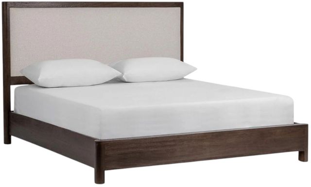 Classic Home Baylee Cocoa Brown Upholstered Eastern King Panel Bed-0