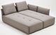 VIG Furniture Divani Casa Polson 2-Piece Light Gray Modular Sectional Sofa Bed-3
