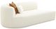 TOV Furniture Fickle Cream Left Arm Facing Modular Loveseat-0