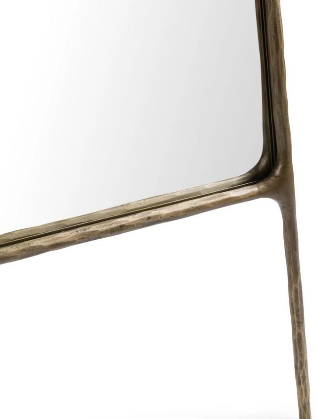 Classic Home Cove Molten Brass Mirror-3