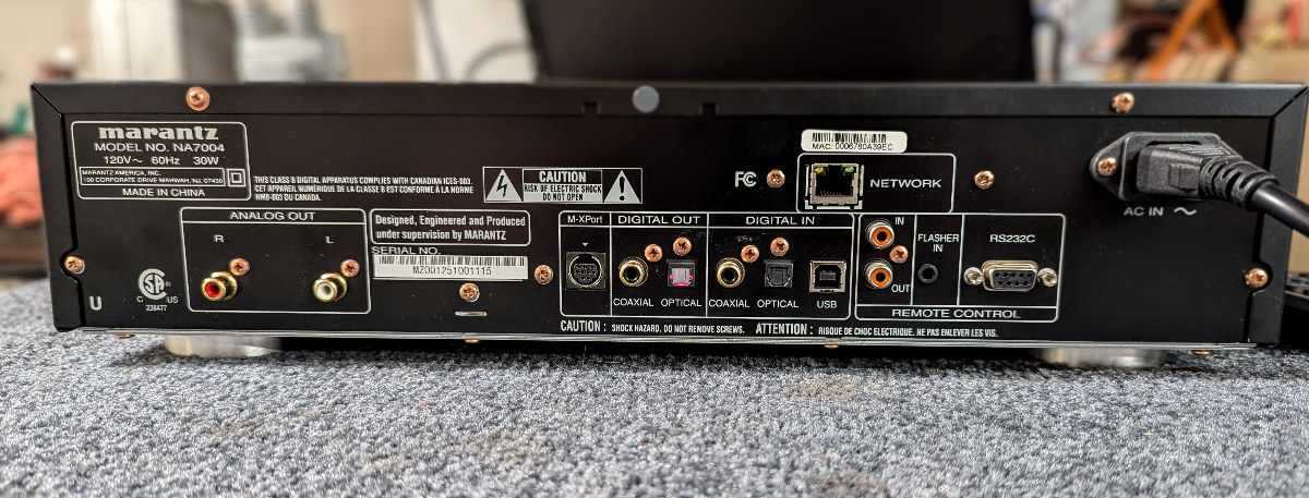 Marantz NA7004 Network Audio Player | Good Vibes Sound