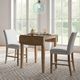 Jofran Inc. Eastern Tides 3-Piece Beige/Blue/Brushed Bisque Counter Table Set-1