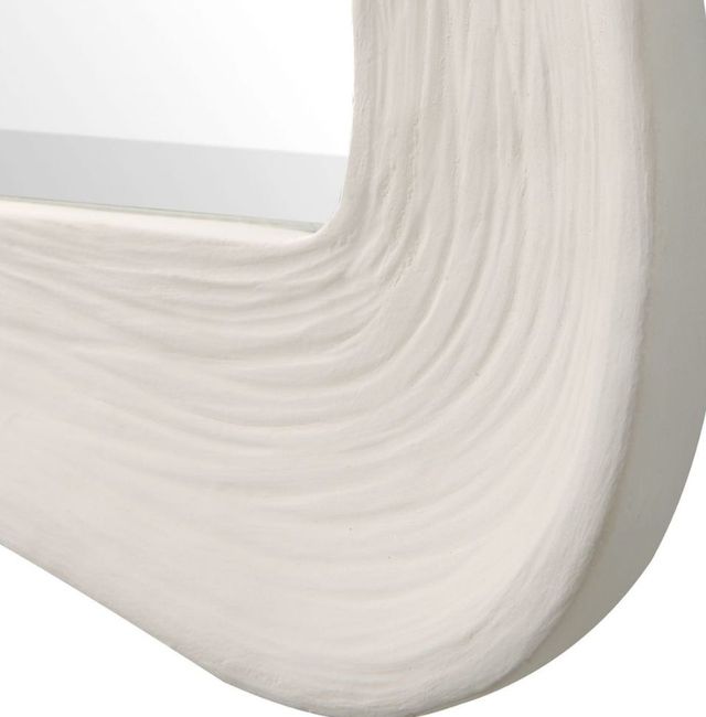 Uttermost® Whitehaven White Rectangular Mirror-4