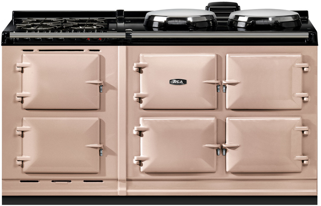 AGA™ Classic R7 160 63" Blush Pro Style Dual Fuel Range-0