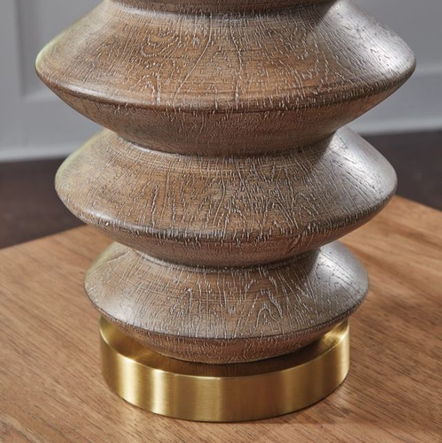 Signature Design by Ashley® Jyllyard Brown Table Lamp-1