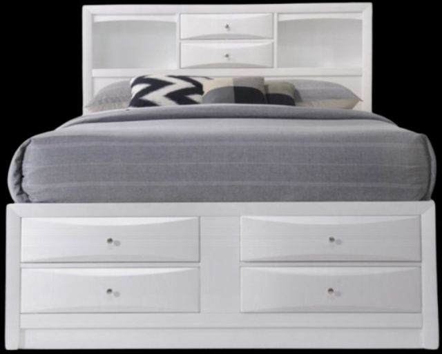 ACME Furniture Ireland White Queen Bookcase Bed-1