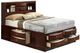 American Wholesale Furniture Emily 5-Piece Merlot Queen Storage Bedroom Set-1
