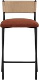 TOV Furniture Celine Maroon Counter Stool-3