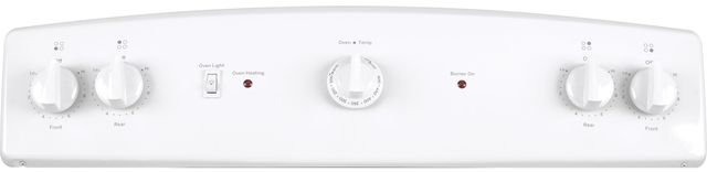 GE® 30" White Freestanding Electric Range-2