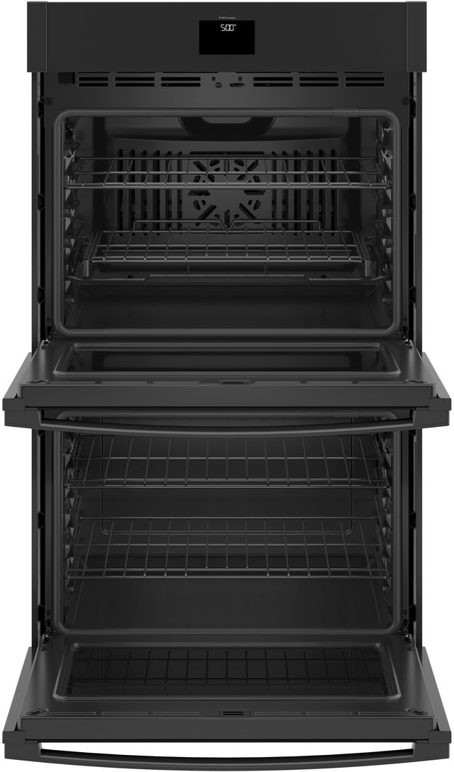 GE® 30" Black Electric Built In Double Oven-1