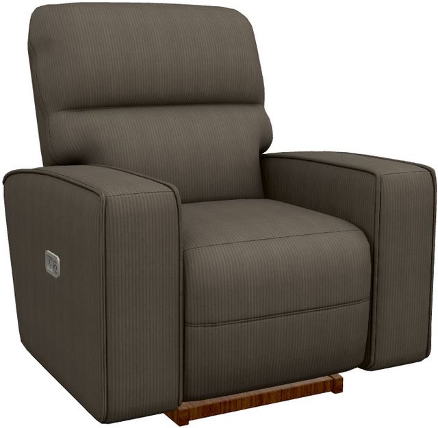 La-Z-Boy® Maddox Chocolate Power Rocking Recliner with Headrest and Lumbar-0