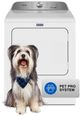 Maytag® 7.0 Cu. Ft. White Pet Pro Front Load Gas Dryer -3