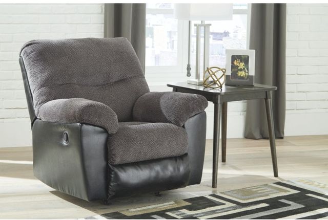 Signature Design by Ashley® Millingar Smoke Rocker Recliner-1