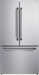 VEZENI 36 in. 20.3 Cu. Ft. Stainless Steel Counter Depth French Door Refrigerator-0