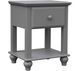 Cottage Creek Furniture Abacoa Grey Nightstand-0