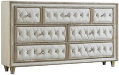 Coaster® Antonella Champagne/Camel Dresser