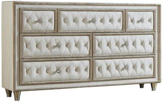 Coaster® Antonella Champagne/Camel Dresser