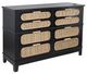 A & B Home Moskal Black Cabinet-0
