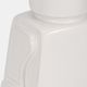 Sagebrook Home 12" White Block Man Figure-5