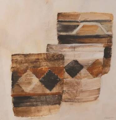 Stylecraft Desert Still Life III Beige/Black/Brown/Gray/Off-White Wall Art-1