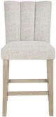 Signature Design by Ashley® Larawyn 5-Piece Bisque Counter Height Dining Set-5