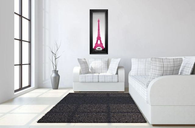 Classy Art Pink Pretty in Paris by Emily Navas Framed Print Wall Art-2