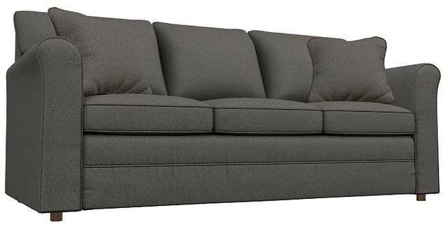 La-Z-Boy® Leah Charcoal Queen Sleeper Sofa-0