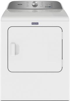 Maytag® Pet Pro System 7.0 Cu. Ft. White Front Load Electric Dryer 