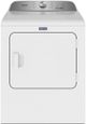 Maytag® 7.0 Cu. Ft. White Pet Pro Front Load Electric Dryer -0