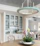 Currey & Company Tidewater Seaglass/Silver Granello Chandelier-1