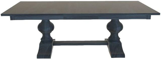 Mavin Customizable 36" Rectangular Extendable Dining Table with 18" Leaf-1