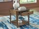 Signature Design by Ashley® Burkbyer Brown Rectangular End Table-5