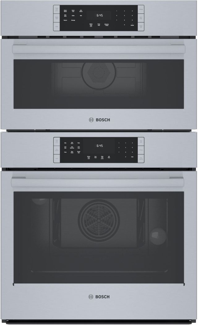 Bosch® 800 Series 30" Stainless Steel Electric Built In Oven/Micro Combo-1