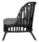 A & B Home Pagar Black/Gray Accent Chair-2