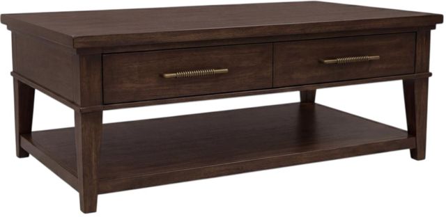 Legacy Classic Reflections Dark Roast Cocktail Table-0