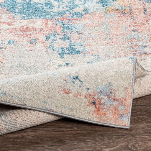 Surya Chester Beige/Pink/Turquoise 5'x7' Area Rug-2